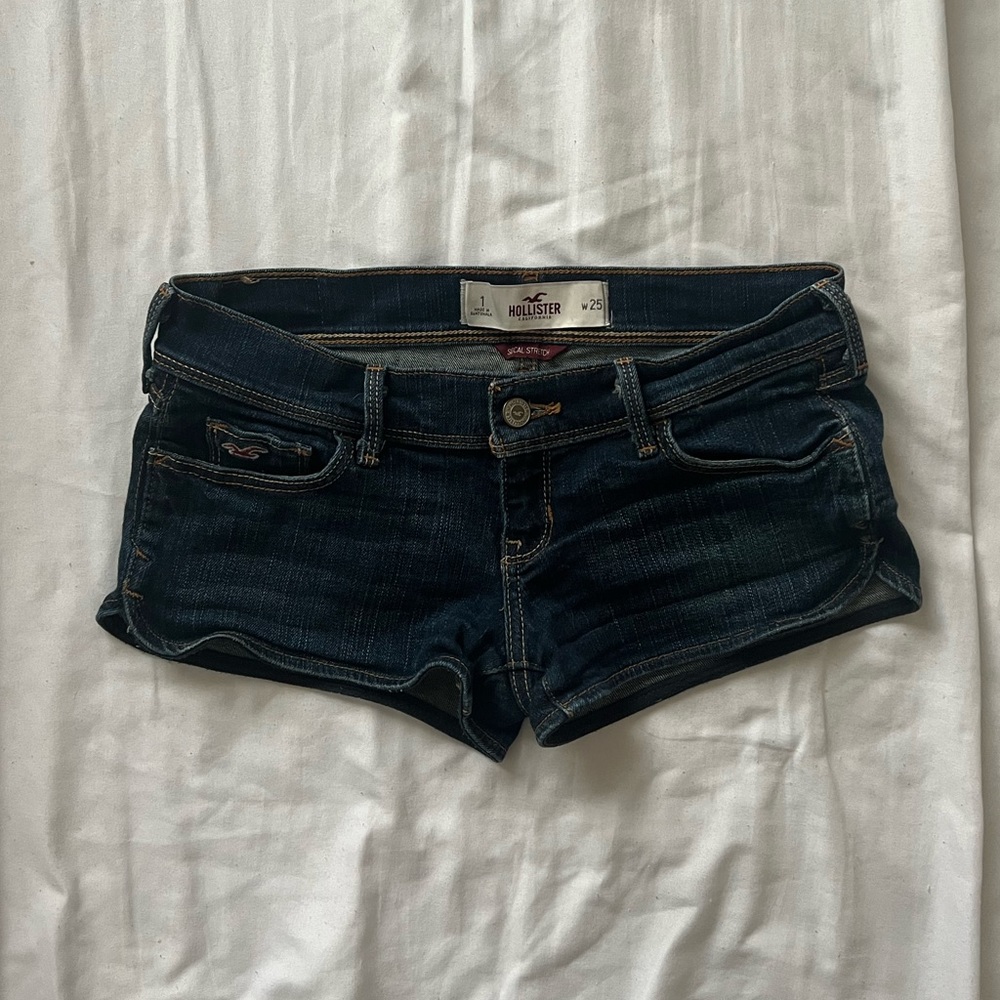 Hollister Low Rise Denim Shorts